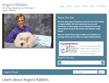 Tablet Screenshot of angorarabbit.com